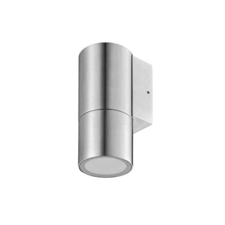 Applique murale extérieure COME DOWN Be-Led - GU10 - 230V - IP65 - Inox - Sans ampoule