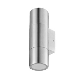 Applique murale extérieure COME UP & DOWN Be-Led - GU10 - 230V - IP65 - Inox - Sans ampoule