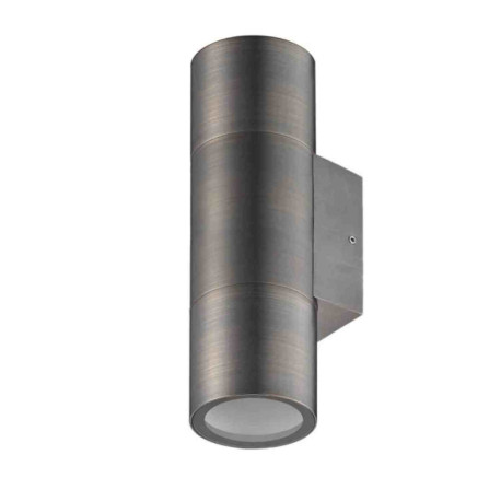 Applique murale extérieure COME UP & DOWN Be-Led - GU10 - 230V - IP65 - Bronze - Sans ampoule