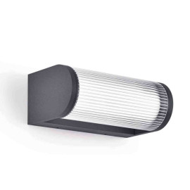 Applique murale extérieure LINEA Be-Led - 12W - 2700K - IP65 - Anthracite