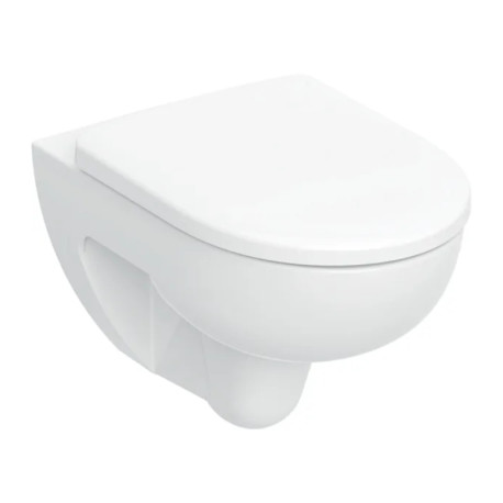Pack WC suspendu Renova Rimfree Geberit - Sans bride - Abattant frein de chute