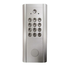Clavier codé Haussmann Intratone - Avec bouchon - 1 relais - Argent