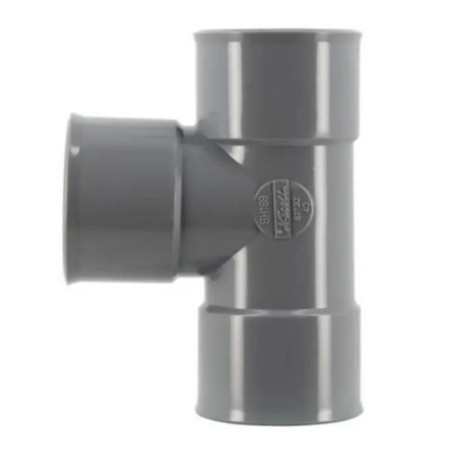 Raccord évacuation - Embranchement simple réduit - Femelle/femelle - 87°30 - ø40/32mm