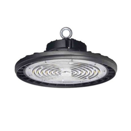 Plafonnier industriel HIBAY ECOPLUS Be-Led - 100W - 4000K - IP65 - Noir