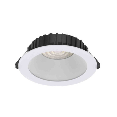Downlight encastré TUTTI Be-Led - 12W - 3CCT - IP54 façade - Blanc