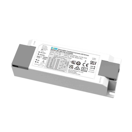 Alimentation Dali 2.0 (DT6) et Pushdim Be Led - CC225/600mA - 10/24W - 24/42V- IP20