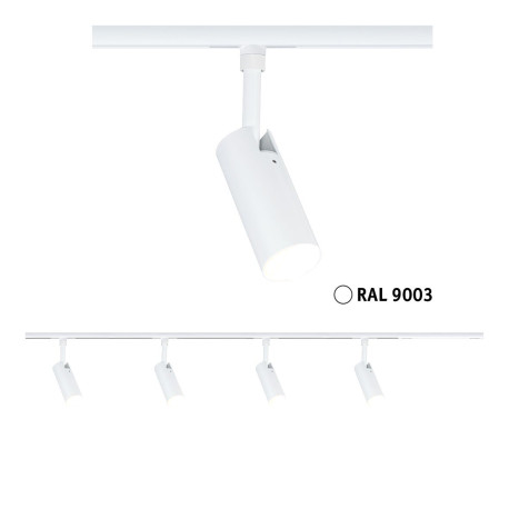 Kit de démarrage Tubo - Alimentation centrale - URail Paulmann - Blanc