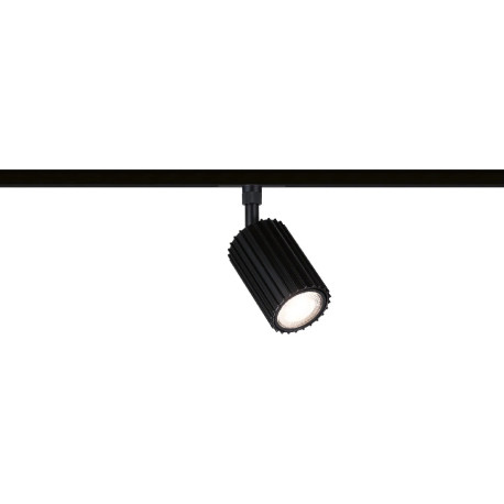 Spot LED sur rail Lirena URail Paulmann - GU10 - Noir mat
