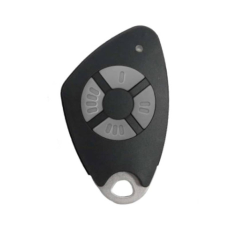 Télécommande bi-technologie Mifare Intratone - 4 canaux - 868Mhz - Noire