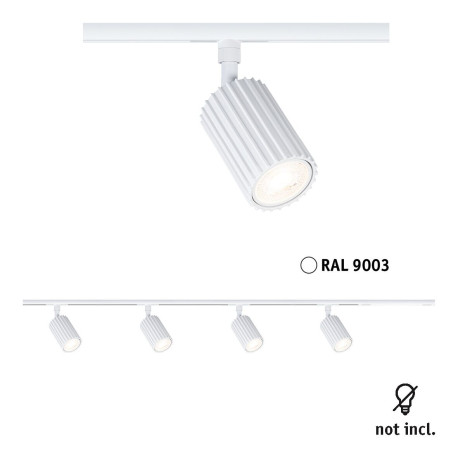 Kit de démarrage Lirena - Alimentation centrale - URail Paulmann - Blanc