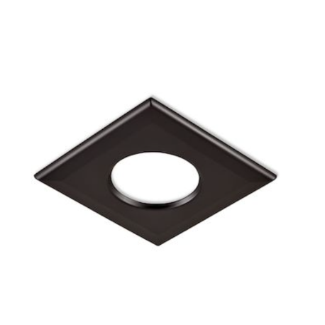 Bague de finition carrée - Pour spot H2 Lite Indigo - Noir mat