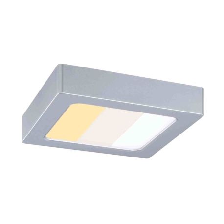 Panneau LED Abia 2 Paulmann - Carré - 170 x 170 mm - 2700-4000 K - 9,5 W - Chrome