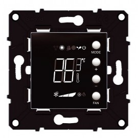 Thermostat avec afficheur 1,6" Espace Évolution - Blanc