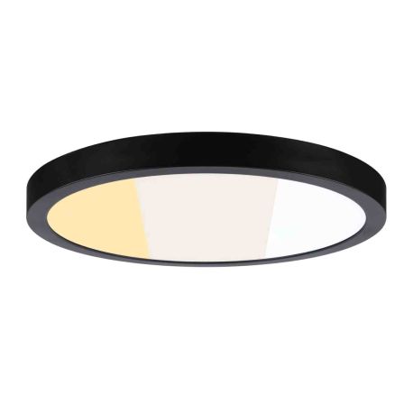 Panneau LED Abia 2 Paulmann - Rond - Ø400mm - 2700-4000K - 16W - Noir