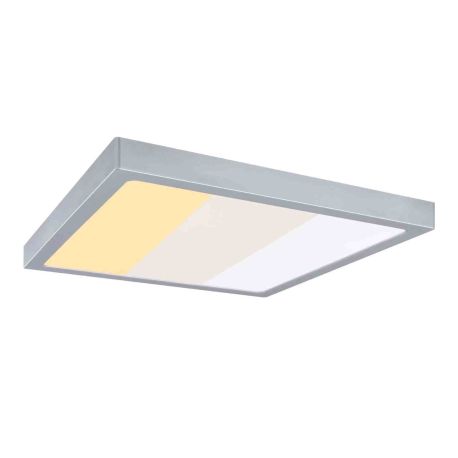 Panneau LED Abia 2 Paulmann - Carré - 400x400mm - 2700-4000K - 16W - Chrome