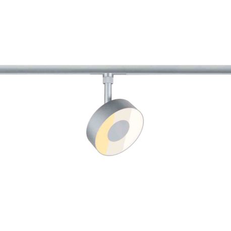Spot sur rail Circle URail Paulmann - 5W - 2700/4000K - Chromé mat - 3-Step-Dim
