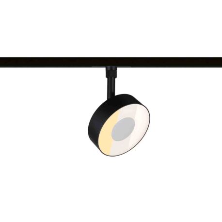 Spot sur rail Circle URail Paulmann - 5W - 2700/4000K - Noir mat - 3-Step-Dim
