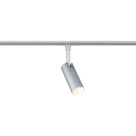Spot sur rail Tubo URail Paulmann - 4W - 2700/4000K - Chromé mat - 3-Step-Dim