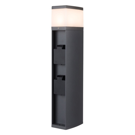 Borne LED extérieure 2P Aric - G9 - 2 prises - 400mm - Anthracite