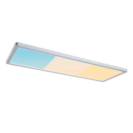 Panneau LED Atria Shine White Select Paulmann - Rectangulaire - 15,2 W - 3000 K - 6500 K - IP44 - Chrome
