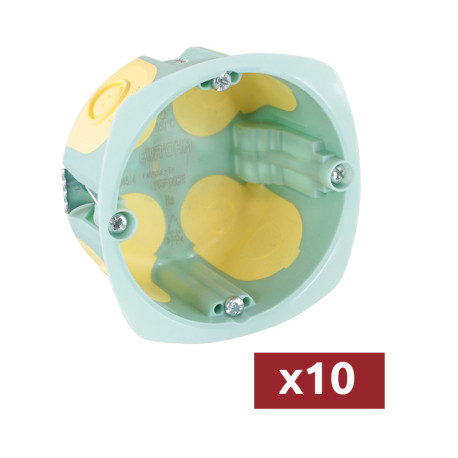 Pack de 10 - Organic Box AIR'métic Ø 67 - Eur'Ohm