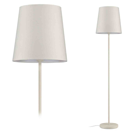 Lampadaire Stellan II Paulmann - E27 - 20W - Métal/Tissu - Crème
