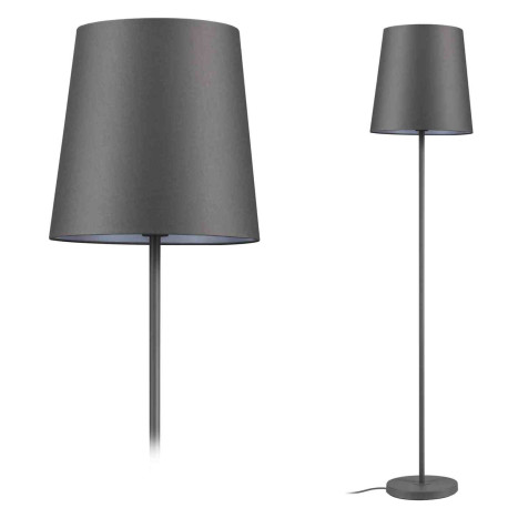 Lampadaire Stellan II Paulmann - E27 - 20W - Métal/Tissu - Gris
