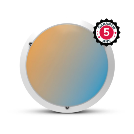 Plafonnier LED 15W - 3 CCT 3000K / 4000K / 6000K - Blanc