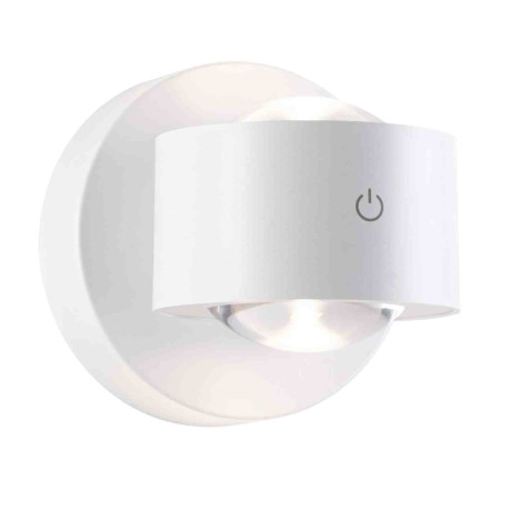 Lampe murale rechargeable à LED Zorik Paulmann - Up&Down - 2x1W - 2700K - IP44 - Blanc - Dimmable