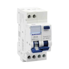Disjoncteur différentiel 1P+N 20A RX Protect - Type AC - Courbe C - 30mA/ 4.5kA - Borne à vis