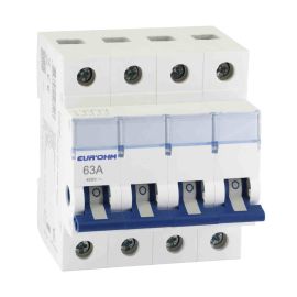 Interrupteur sectionneur modulaire 4P RX Protect Eur'Ohm - 4x63A - 4kV - IP20