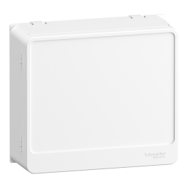 Porte Styl blanche pour panneau de contrôle et bloc de commande Resi9 - 13 modules