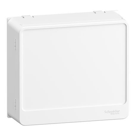 Porte Styl blanche pour panneau de contrôle et bloc de commande Resi9 - 13 modules