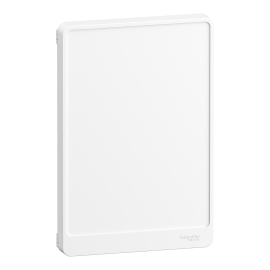 Porte Styl blanche pour coffret de répartition Resi9 - 13 modules - 2 rangées