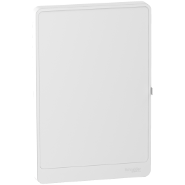 Porte Styl blanche pour coffret de répartition Resi9 - 13 modules - 4 rangées