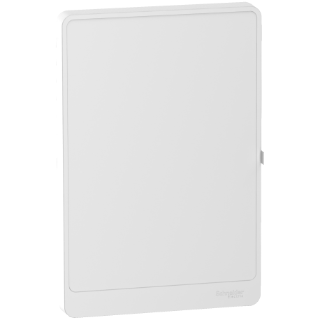 Porte Styl blanche pour coffret de répartition Resi9 - 13 modules - 4 rangées