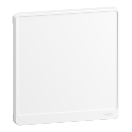 Porte Styl blanche pour coffret de répartition Resi9 - 18 modules - 2 rangées