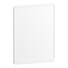 Porte Styl blanche pour coffret de répartition Resi9 - 18 modules - 3 rangées