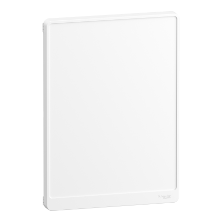 Porte Styl blanche pour coffret de répartition Resi9 - 18 modules - 3 rangées