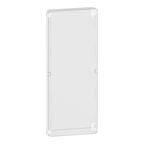 Porte Styl transparente pour coffret de répartition Resi9 - 13 modules - 4 rangées