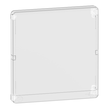 Porte Styl transparente pour coffret de répartition Resi9 - 18 modules - 2 rangées