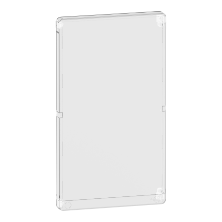 Porte Styl transparente pour coffret de répartition Resi9 - 18 modules - 4 rangées