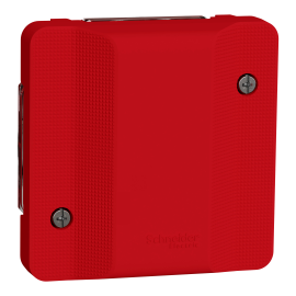 Voyant de balisage à composer rouge IP55 IK07 - Mureva Styl