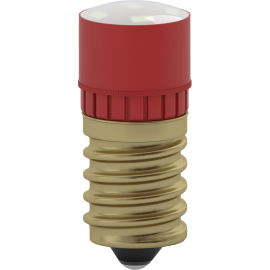 Lampe LED rouge pour voyant de balisage IP55 IK07 - Mureva Styl