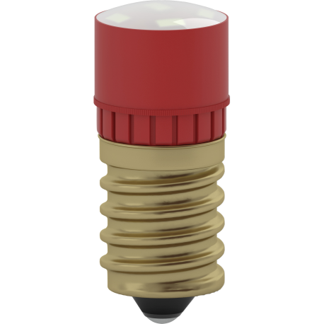 Lampe LED rouge pour voyant de balisage IP55 IK07 - Mureva Styl