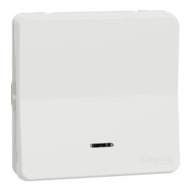Va et vient lumineux LED à connexion automatique IP55 IK08 - Composable - Blanc - Mureva Styl