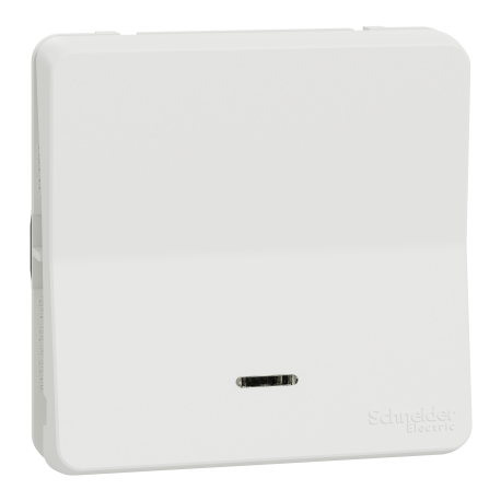 Va et vient lumineux LED à connexion automatique IP55 IK08 - Composable - Blanc - Mureva Styl