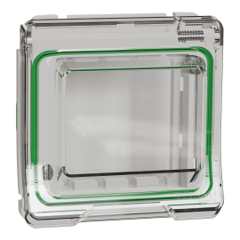 Adaptateur pour fonction 45X45 IP55 IK06 - Composable - Blanc - Mureva Styl