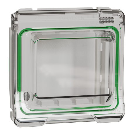 Adaptateur pour fonction 45X45 IP55 IK06 - Composable - Blanc - Mureva Styl