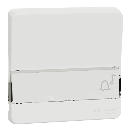 Enjoliveur porte-étiquette lumineux IP55 IK07 - Blanc - Mureva Styl